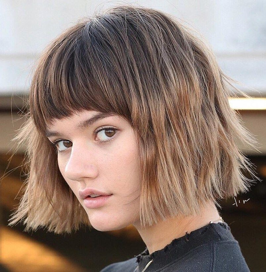 CORTE BOB CON FLEQUILLO