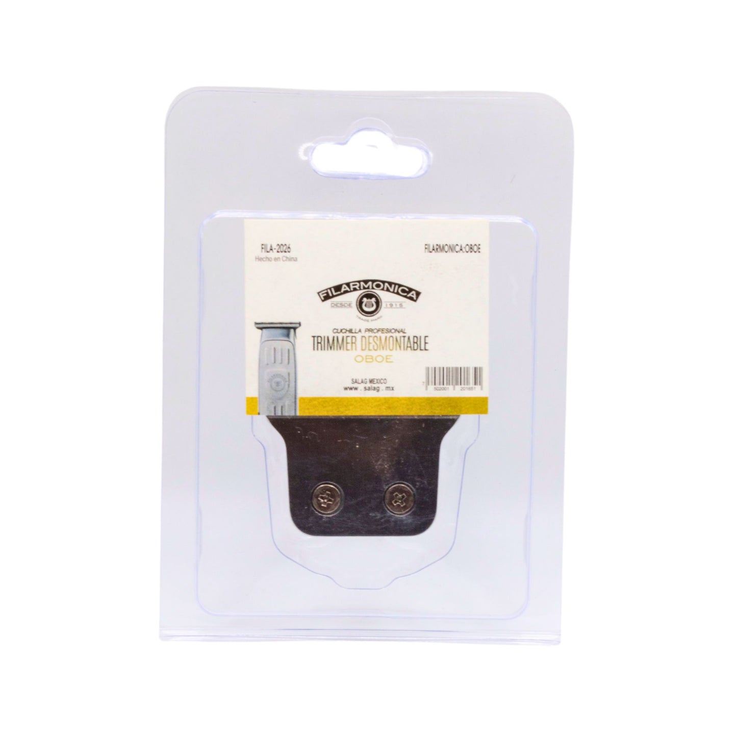 Cuchilla Repuesto Trimmer Desmontable Oboe / Filarmonica
