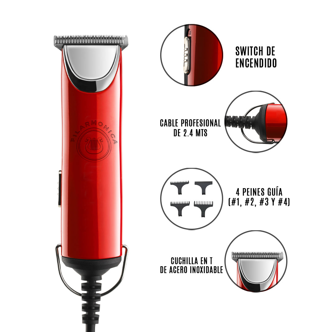 Recortadora Fagot / Filarmonica Color Rojo
