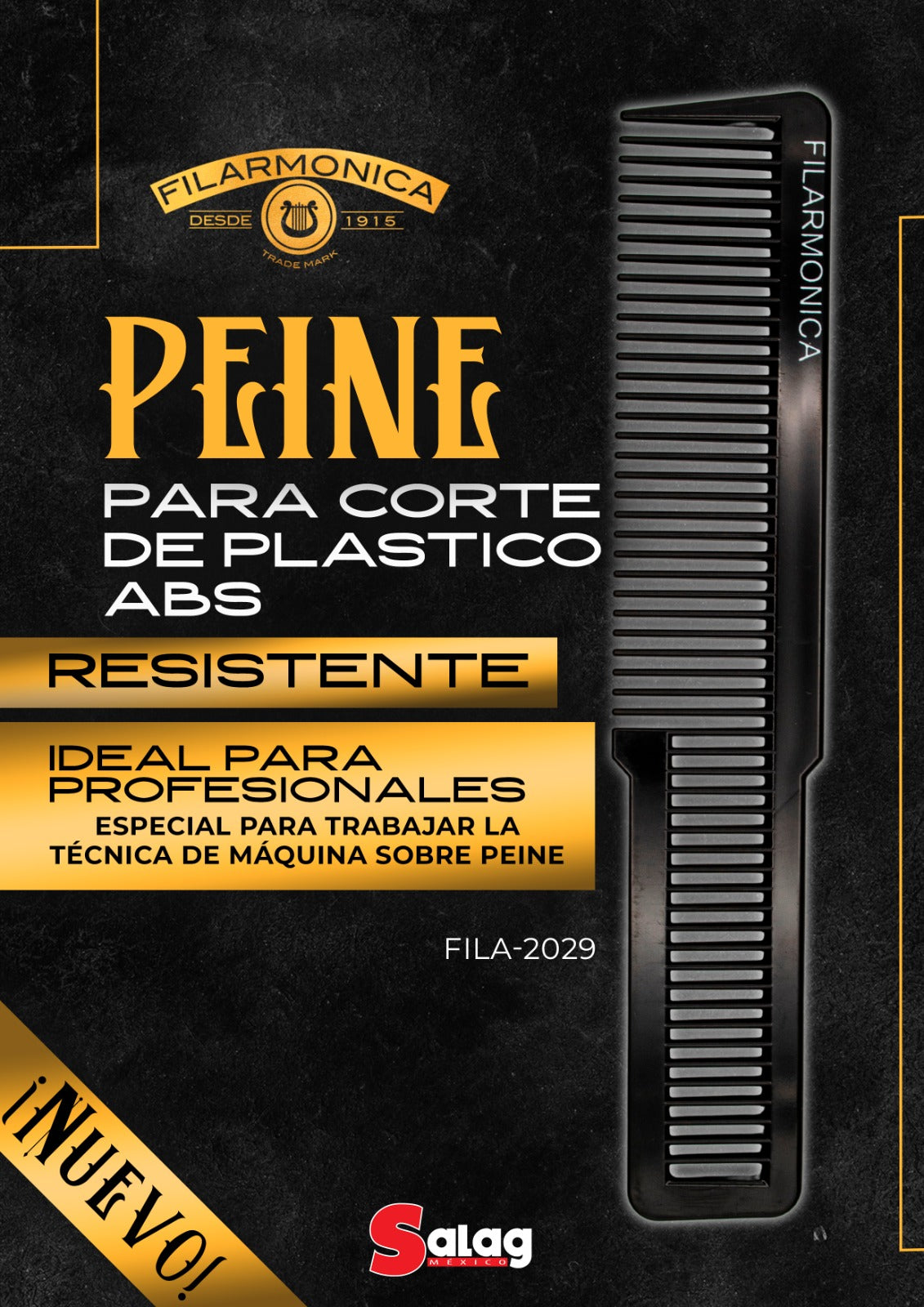 Peine para corte de pelo Filarmonica
