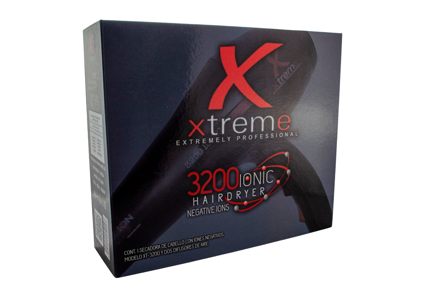 Secadora Profesional 3200 con Iones Negativos Xtreme