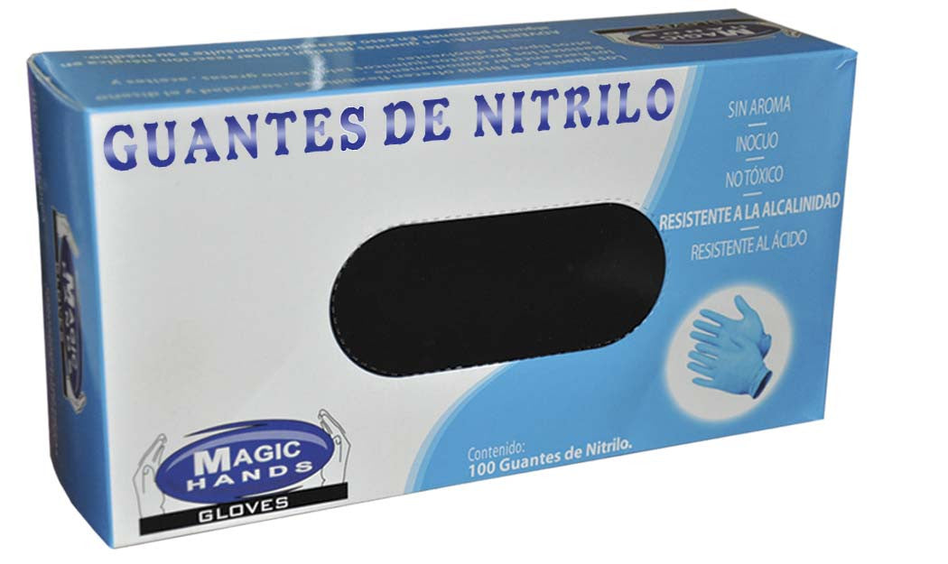 Guantes de Nitrilo Extra Grandes